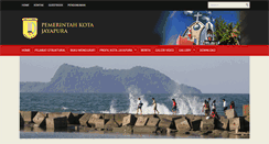 Desktop Screenshot of jayapurakota.go.id